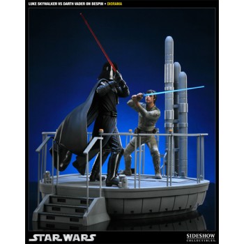 Star Wars Diorama I Am Your Father (Luke Skywalker vs Darth Vader on Bespin)